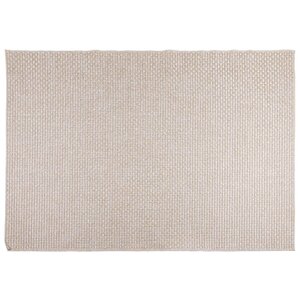 vidaXL Tapis de surface HUARTE Crème 280 x 200 cm Polyester