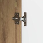 vidaXL Meuble TV 150 x 31 x 50 cm Chêne artisanal Bois d'ingénierie