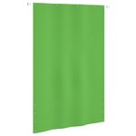 vidaXL Écran de balcon Vert clair 160x240 cm Tissu Oxford