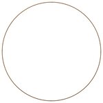 vidaXL Anneau de jardinière Marron 120 x 120 x 20 cm Acier Corten