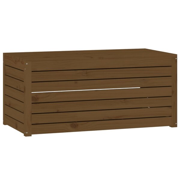 vidaXL Boîte de jardin marron miel 101x50 5x46 5 cm bois massif de pin