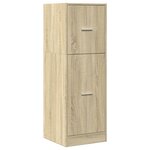 vidaXL Armoire d'apothicaire chêne sonoma 40x41x118 cm bois ingénierie