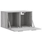 vidaXL Armoire murale Sonoma gris 60x36 5x35 cm Bois d'ingénierie
