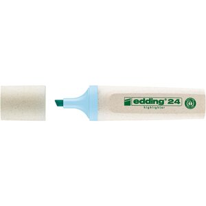Surligneur 24 Ecoline Bleu pastel 2-5 mm x 10 EDDING