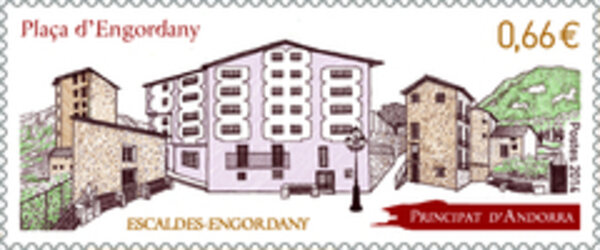 Andorre - Plaça d'Engordany Escaldes-Engordany