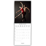 Petit calendrier mural 14x18  cm - 2024 - Danse - Draeger