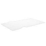 vidaXL Protecteur de table transparent 120x60 cm 1 6 mm PVC