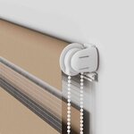 vidaXL Store zèbre marron sable largeur du tissu 125 9cm polyester