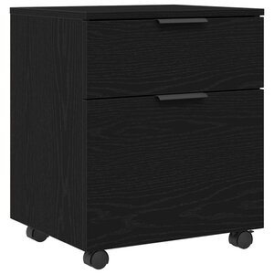 vidaXL Cabinet de Dossier Chêne noir 45 x 38 x 54 cm Bois d'ingénierie