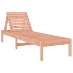 vidaXL Chaises longues lot de 2 199 5x60x74 cm bois massif de douglas