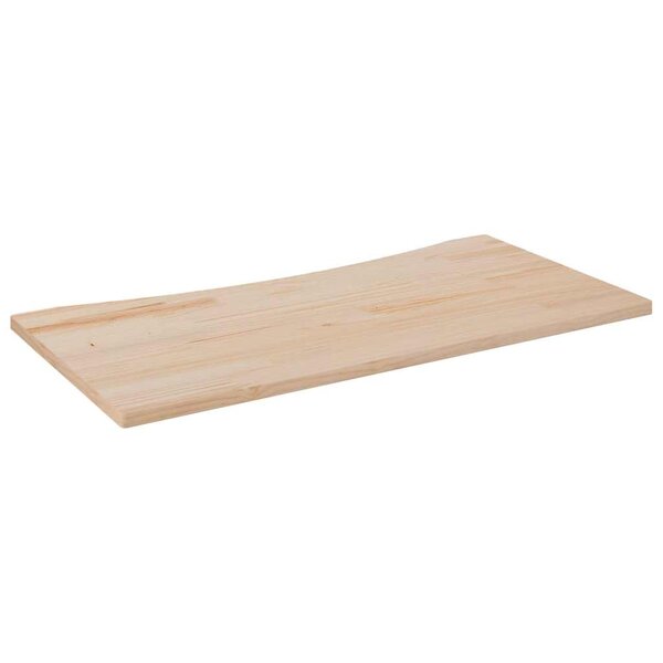 vidaXL Dessus de bureau 100x50x2 5 cm bois massif de pin