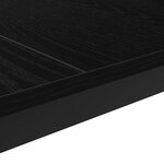 vidaXL Table basse Chêne noir 60 x 60 x 36 cm Bois d'ingénierie