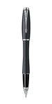 PARKER Urban Classic - Stylo plume, Noir mat,  plume moyenne, Attributs Chromés