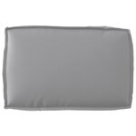 vidaXL Set de coussins de palette 2 Pièces Gris 60 x 60 x 12 cm
