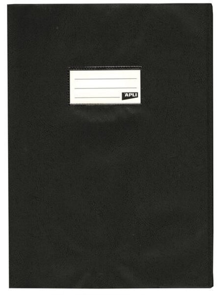 Lot De 10 X Protege Cahier Pvc 19/100 21X29 7 Noir