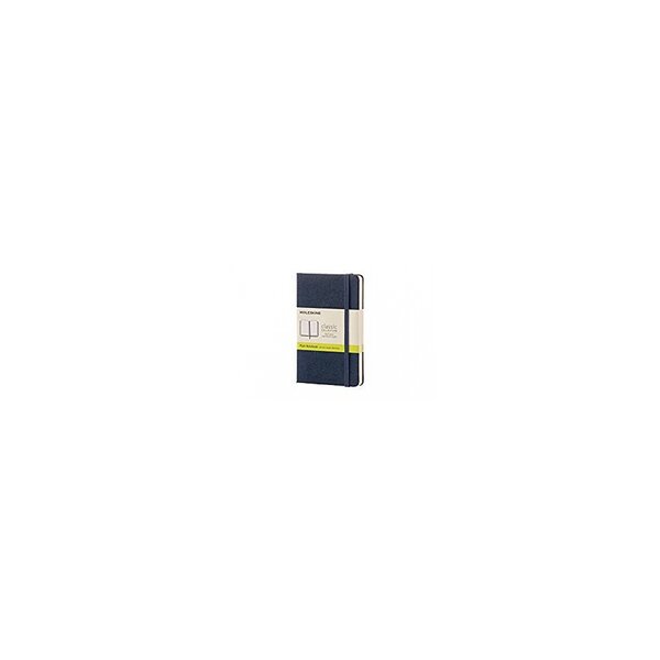 carnet Format de poche couverture rigide saphir 9 x 14 mm