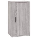 vidaXL Buffet Sonoma gris 40x33x70 cm Bois d'ingénierie