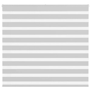 vidaXL Store zèbre gris clair largeur du tissu 155 9 cm polyester