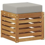 vidaXL Banc de Jardin Bois d'Acacia Massif Naturel