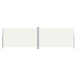 vidaXL Auvent latéral rétractable Crème 180x600 cm