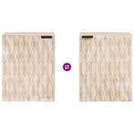 vidaXL Cabinet de Salle de Bain Suspendu Blanc 38 x 33 x 48 cm