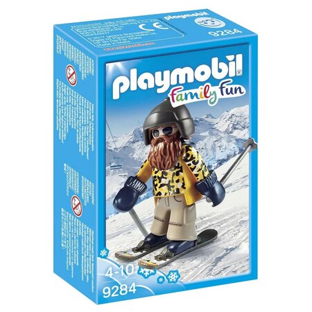PLAYMOBIL 9284 Family Fun - Skieur Avec Snowblades