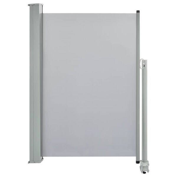 vidaXL Auvent latéral rétractable de patio 120 x 300 cm Gris