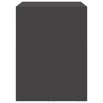 vidaXL Armoire murale pour garage Noir 80 x 33 x 35 cm