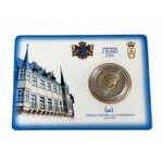 2 euros commémorative Luxembourg 2026 - Grand Duc Guillaume  coincard BU.