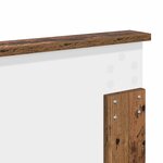 vidaXL Tête de lit Bois Ancien 200 cm Bois d'ingénierie
