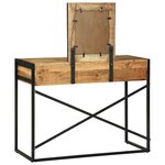 vidaXL Table de Toilette Marron 100 x 40 x 120 cm Bois d'acacia massif