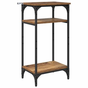 vidaXL Table d'appoint Bois Ancien 40 x 30 x 75 cm Bois d'ingénierie