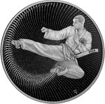 Pièce de monnaie en Argent 20 Dollars g 31.1 (1 oz) Millésime 2024 TAEKWON DO