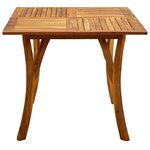 vidaXL Table de jardin 150x90x75 cm Bois d'acacia solide