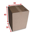 Lot de 50 boîtes carton (n°32b) format 300x300x400 mm