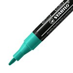 Marqueur pointe fine FREE acrylic T100 vert turquoise x 5 STABILO