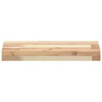 vidaXL Étagère flottante 40x20x4 cm bois d'acacia massif non traité