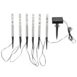 HI Lampes solaire LED à boules 6 Pièces