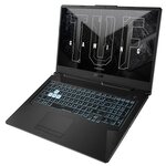 Pc portable gamer - asus f17-tuf706hc-hx080 - 17 3 fhd 144hz - i7-11800h - ram 16go - ssd 512go - rtx 3050 4go - sans os - azerty