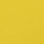 vidaXL Coussins de siège 2 Pièces Jaune clair Ø50 x 19 cm tissu