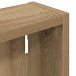 vidaXL Armoire murale de salle de bain Chêne artisan 30 x 10 x 50 cm