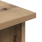 vidaXL Support de télévision 79 x 40 x 48 cm Chêne artisanal