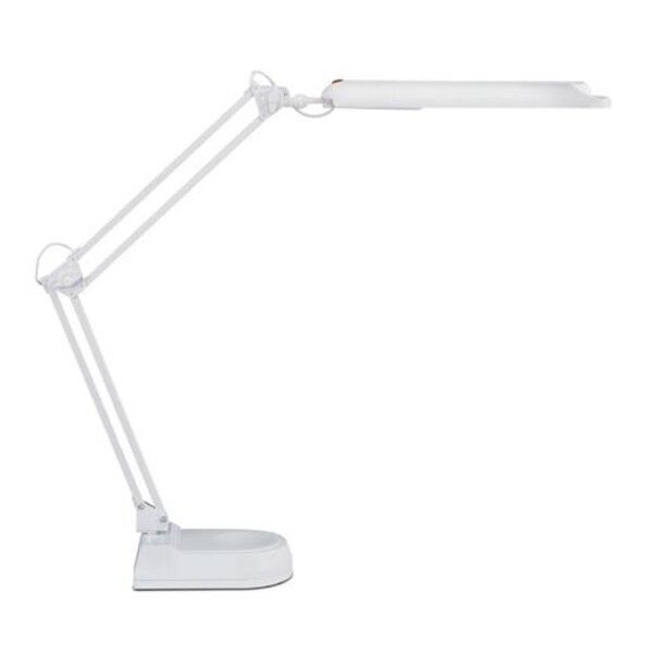 Lampe de bureau LED MAULatlantic sur socle Blanc MAUL