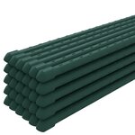 vidaXL Piquets pour plantes de jardin 30 Pièces vert 115 cm acier