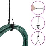 vidaXL Cordes élastiques avec bandes réfléchissantes et crochets 10Pièces