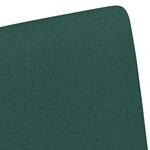 vidaXL Chaise de salle à manger 2 Pièces Vert foncé 57 x 66 x 94 cm tissu
