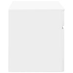 vidaXL Cabinet de Salle de Bain Mural Blanc brillant 59 x 44 5 x 50 cm