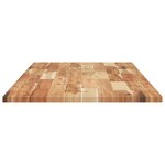 vidaXL Dessus de table rectangulaire 120x50x2 cm bois massif d'acacia