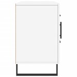 vidaXL Buffet blanc 100x36x60 cm bois d'ingénierie