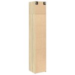 vidaXL Armoire de rangement mince chêne sonoma 40x42 5x225 cm